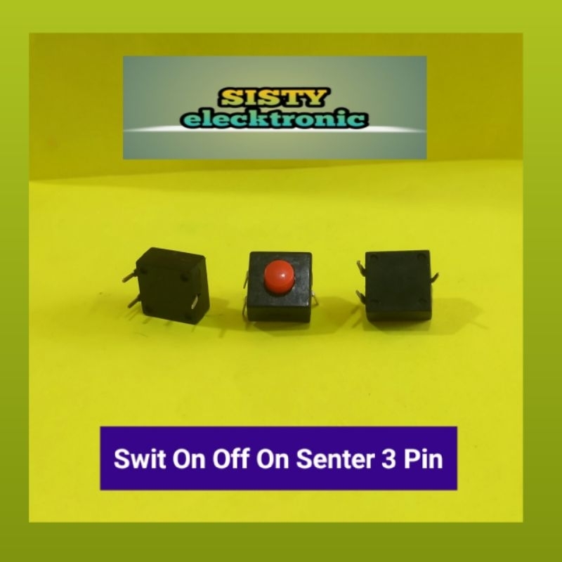 Saklar Switch Skakel On Off On Senter Kepala 3Pin