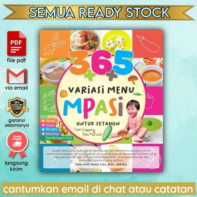 

[Indonesia] 365++ Variasi Menu MPASI