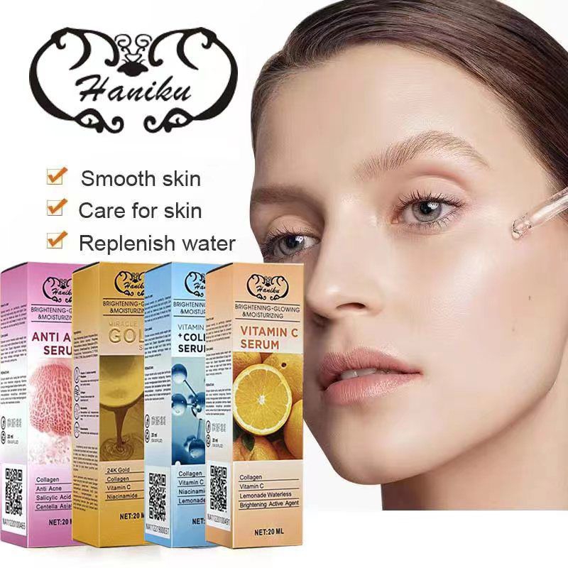 HANIKU Serum GOLD Whitening ORIGINAL BPOM NA11220100466 /  Serum Brightening glowing &amp; mousturizing