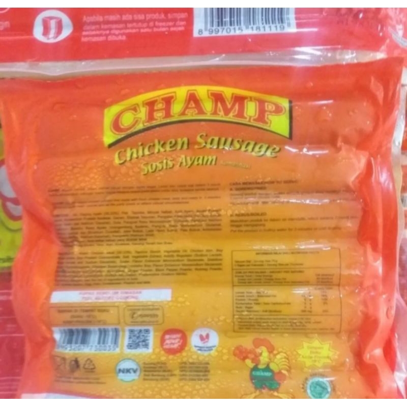 

Sosis champ 375gram