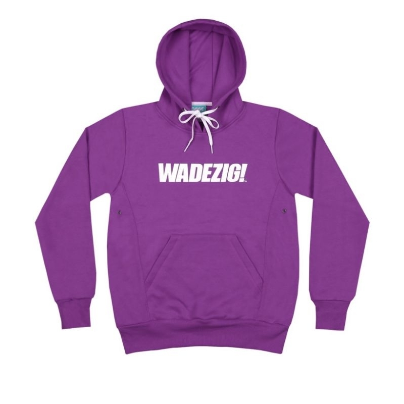 Wadezig Hoodie WADEZIG FONT HOODIE PURPLE