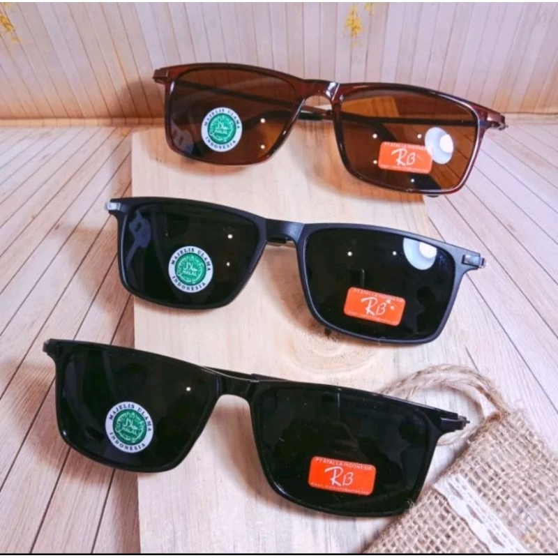 Kacamata hitam sunglasess pria dan wanita tangkai besi