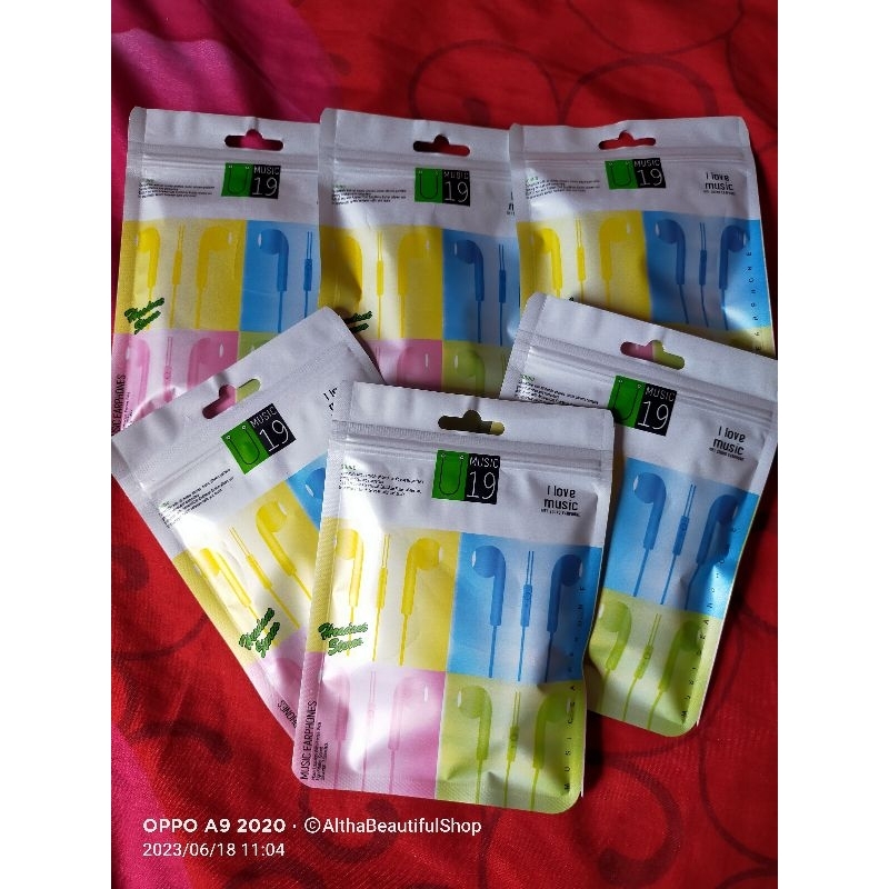 HEADSET STEREO U19 Music