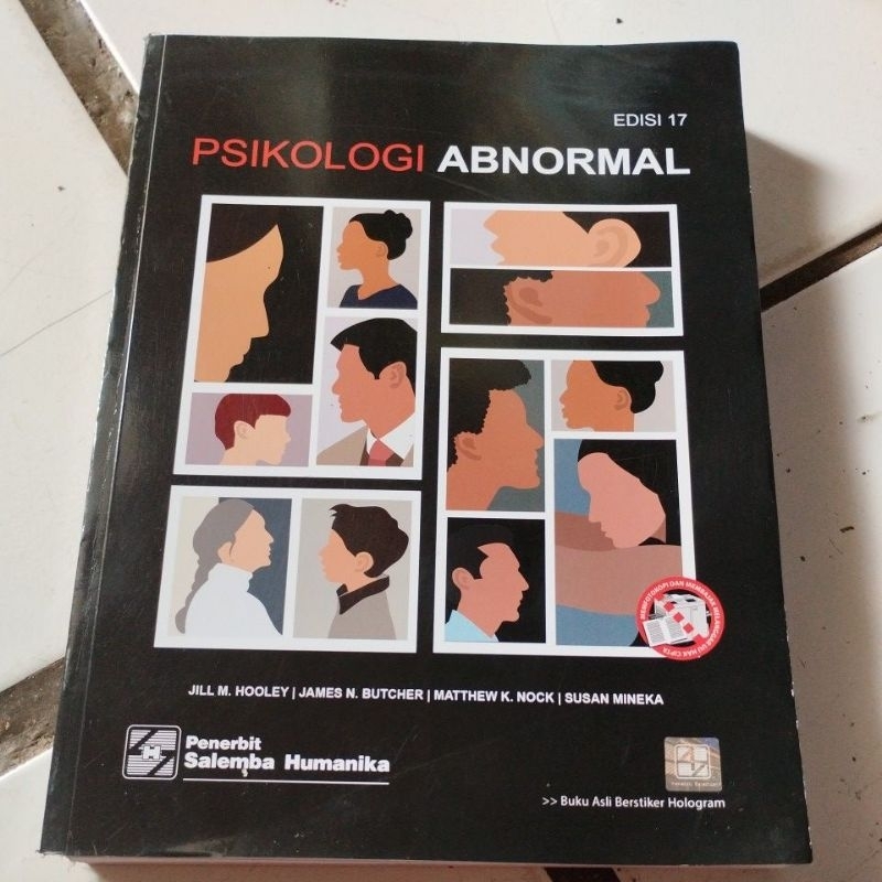 JUAL BUKU PSIKOLOGI ABNORMAL JILL M HOOLEY JAMES N BUTCHER MATTHEW K NOCK SUSAN MINEKA EDISI 17
