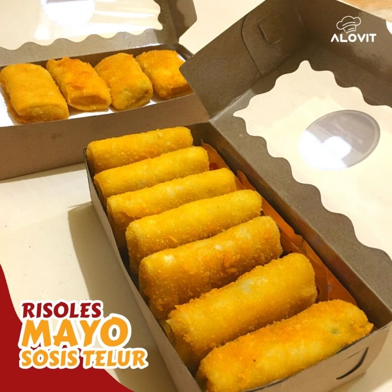 

Risoles Mayo Sosis Telur