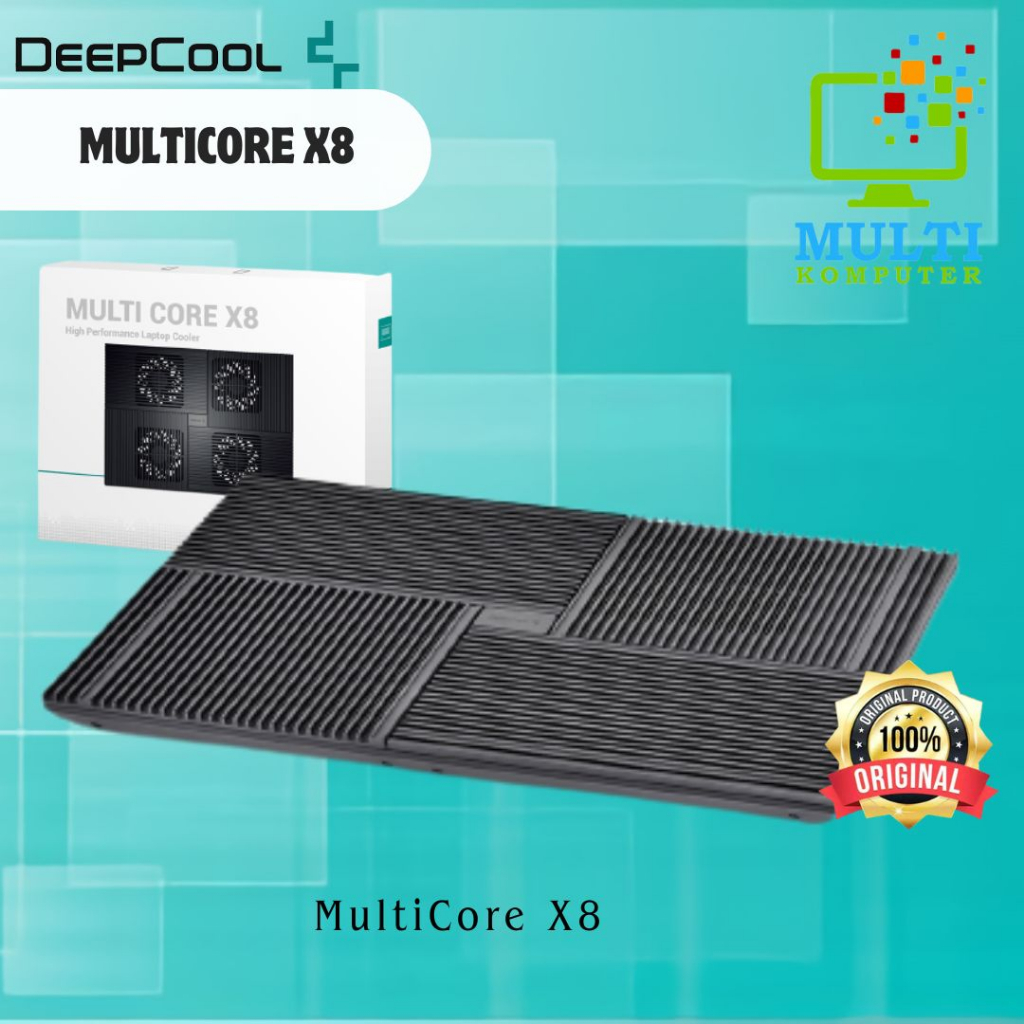 Deep Cool X8 Multi Core - Notebook Cooler Cooling Pad Laptop Deepcool