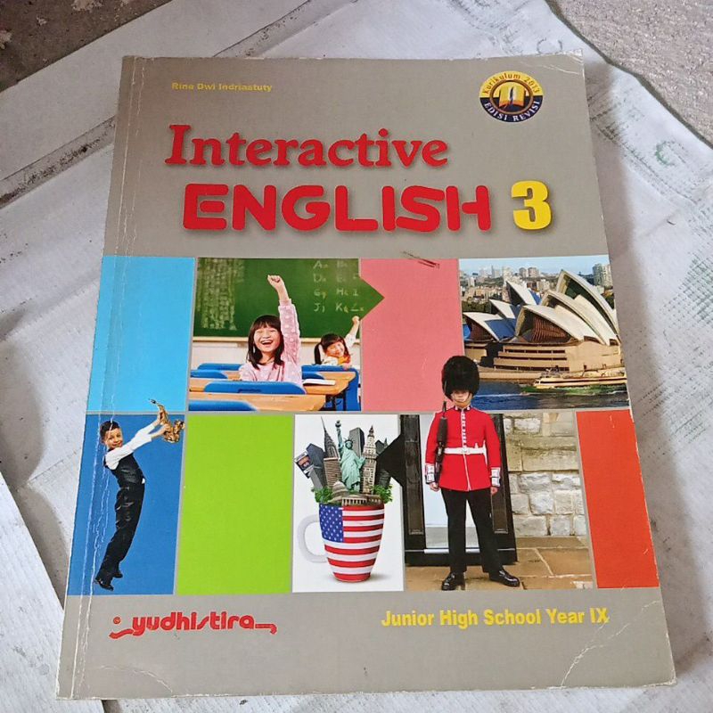 buku bahasa Inggris penerbit Yudhistira kelas 9