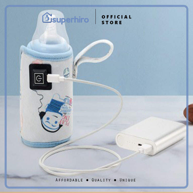 Fast Bottle Warmer Penghangat Botol Susu Bayi Portable Pemanas Botol