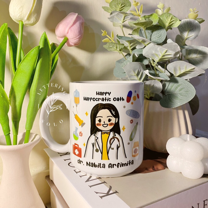 CUSTOM MUG PROFESI (‼️BACA DESKRIPSI SBLM ORDER‼️)