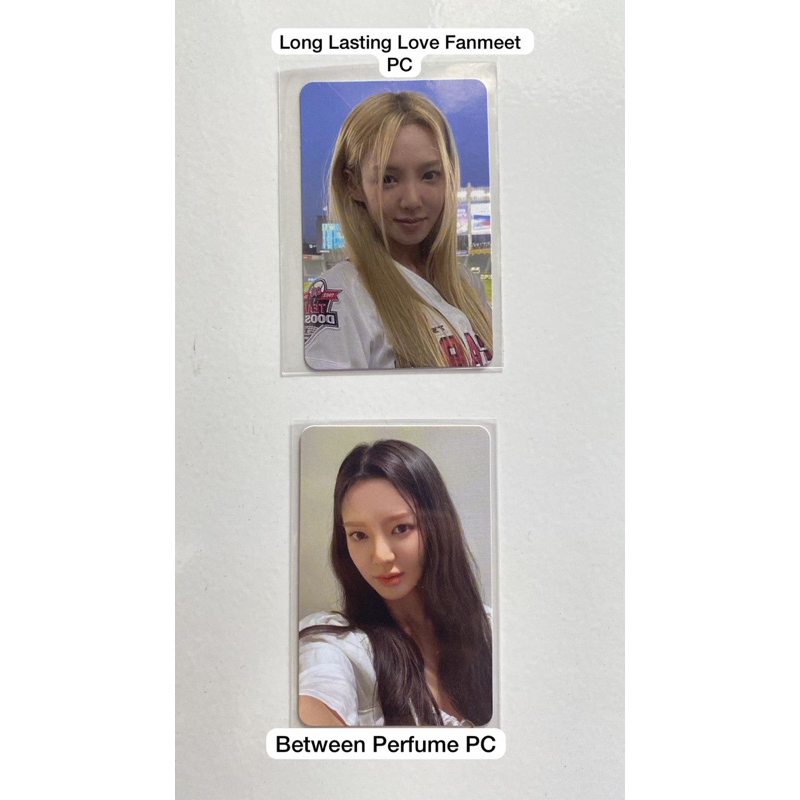 HYO Hyoyeon SNSD GIRLS GENERATION PC LLL LONG LASTING LOVE FANMEET DEEP ALBUM OH GG SMCU SEASON GREE