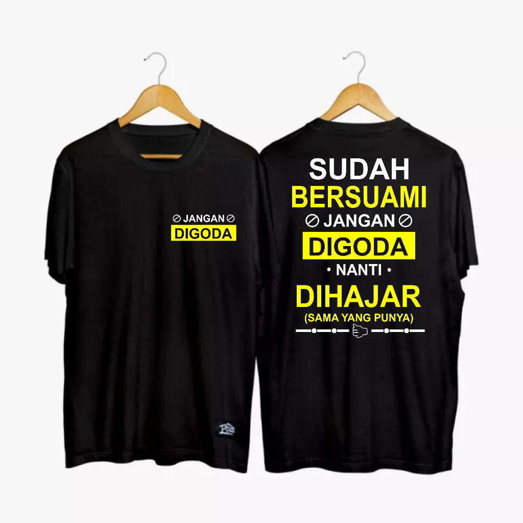 KAOS KATA KATA SUDAH BERSUAMI