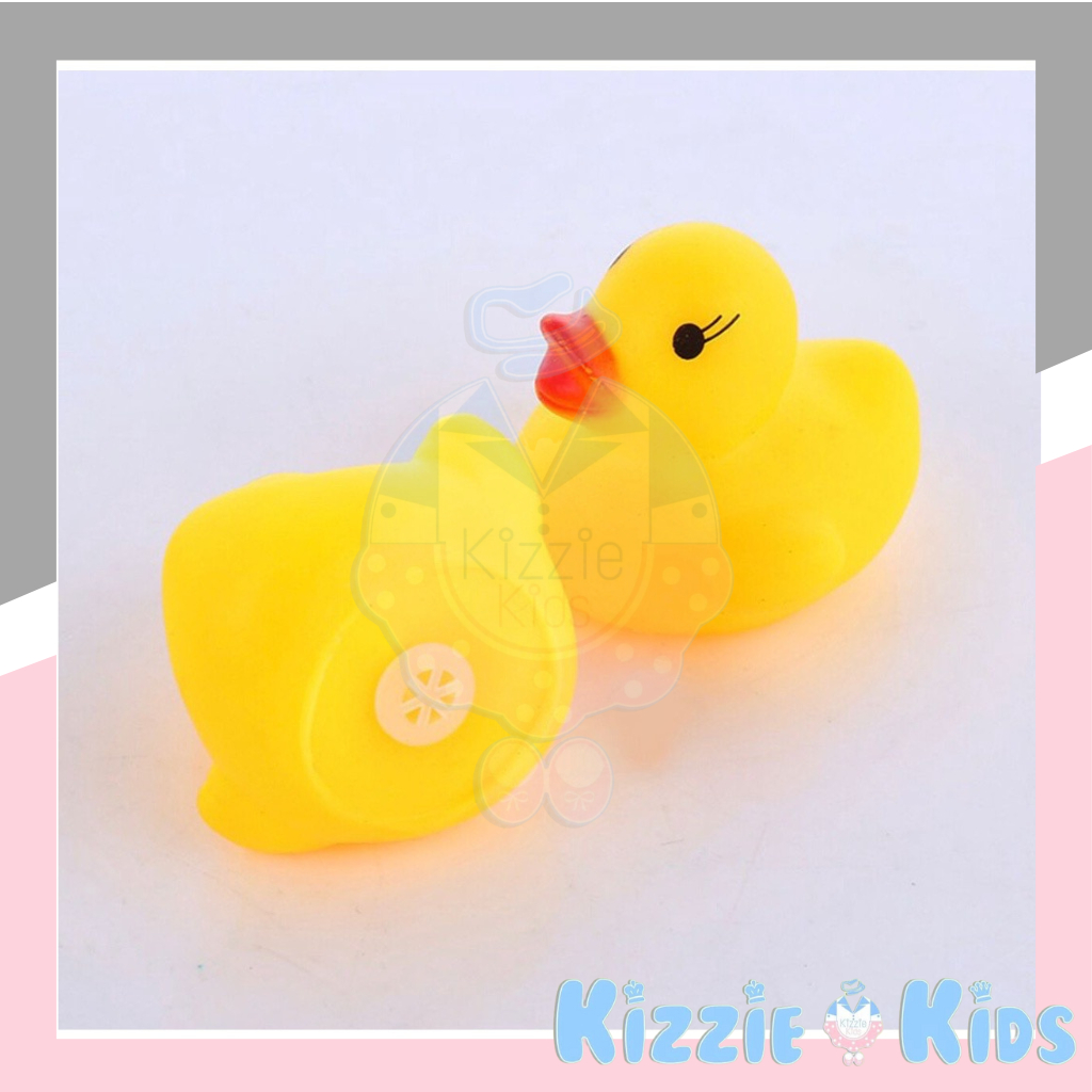 Kizzie Mainan Anak  Ayam / Mainan Mandi Bebek Bayi / Bath Toys