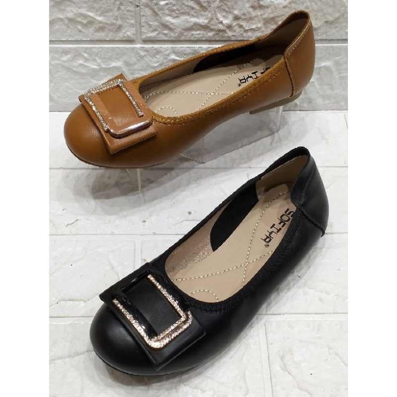 Ready Sepatu Balet Sofiya Import New Sol Karet