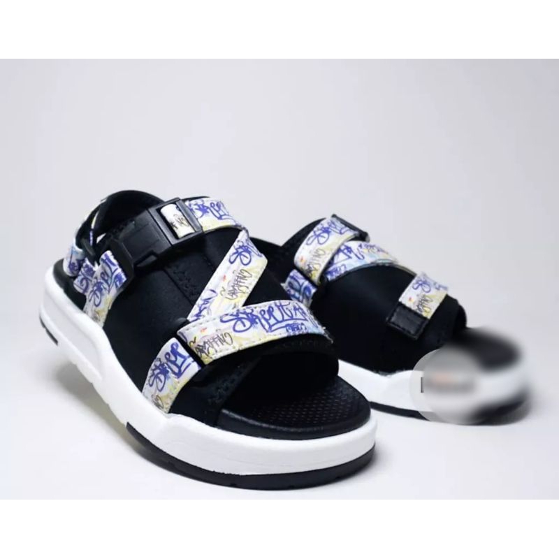 sepatu sandal anak laki-laki donatello size 31-35