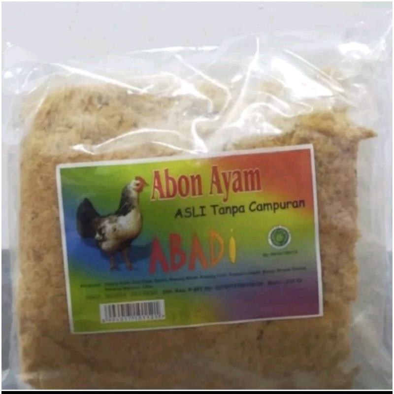 

ABON AYAM PEDAS ABADI 250gr