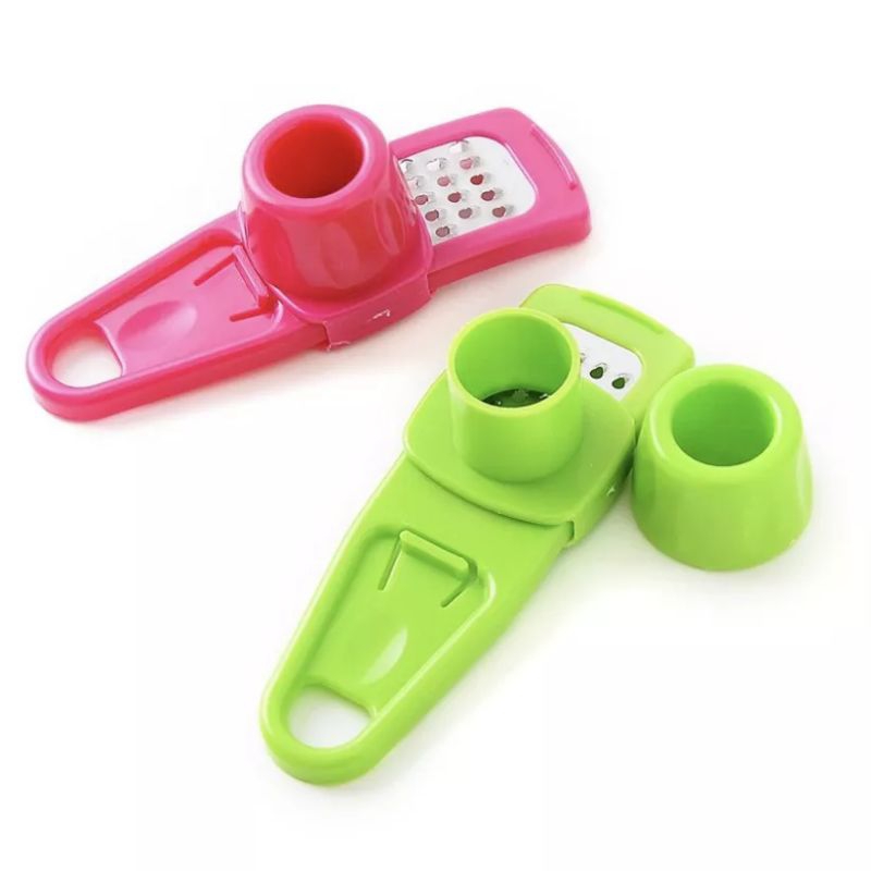 PARUTAN MINI ONION SLICER / PARUTAN BAWANG PUTIH ALAT PENGHANCUR BAWANG PUTIH SET ALAT PRESS PISAU PARUTAN DAPUR MULTIFUNGSI