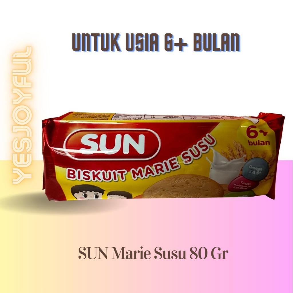 PALING MURAH!! Sun Marie Biscuit 80 Gr