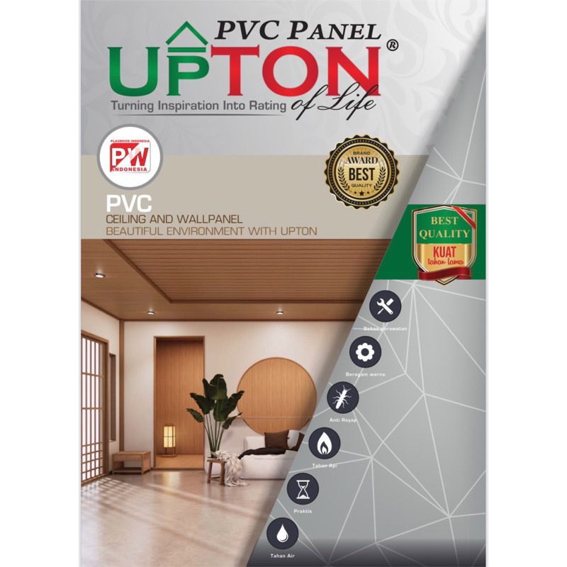 Plafon PVC Uk 20 cm x 4m (Katalog 1)