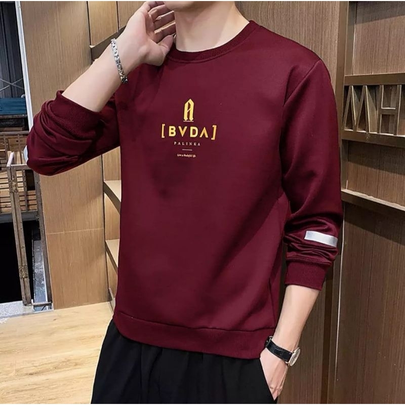 KAOS PRIA ( BVDA ) BAJU DISTRO PRIA LENGAN PANJANG MODEL TERBARU