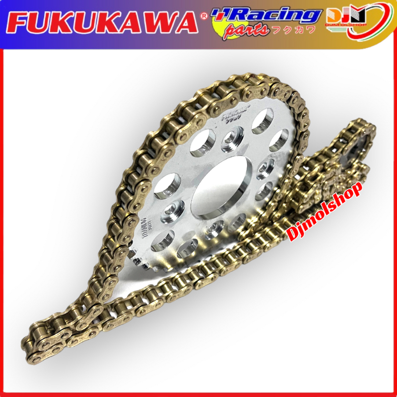 Gear Set Racing Fukukawa Karisma Supra X125 Revo Blade Ukuran 428H 35T _ 45T Tipe SSS