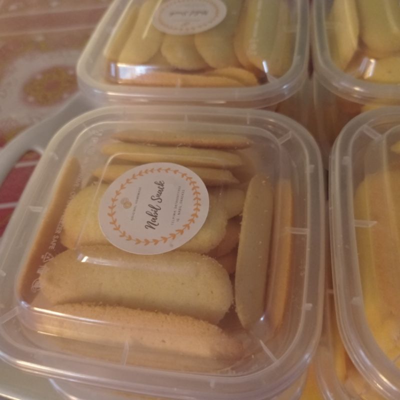 

Lidah Kucing 250 gram/ Cat's Tounge Cookies/ Katte Tong