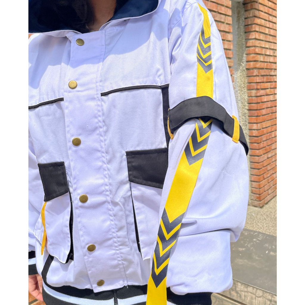 Kudou  x Metro - Parka Jacket Hoshimachi Suisei Anime Vtuber Hololive Uniform Premium Unisex