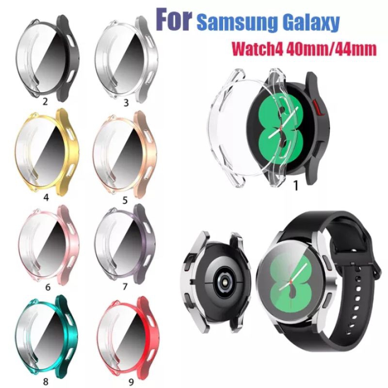 Case Samsung Galaxy Watch 4 40mm 44mm 40 44 mm Casing TPU Full Cover