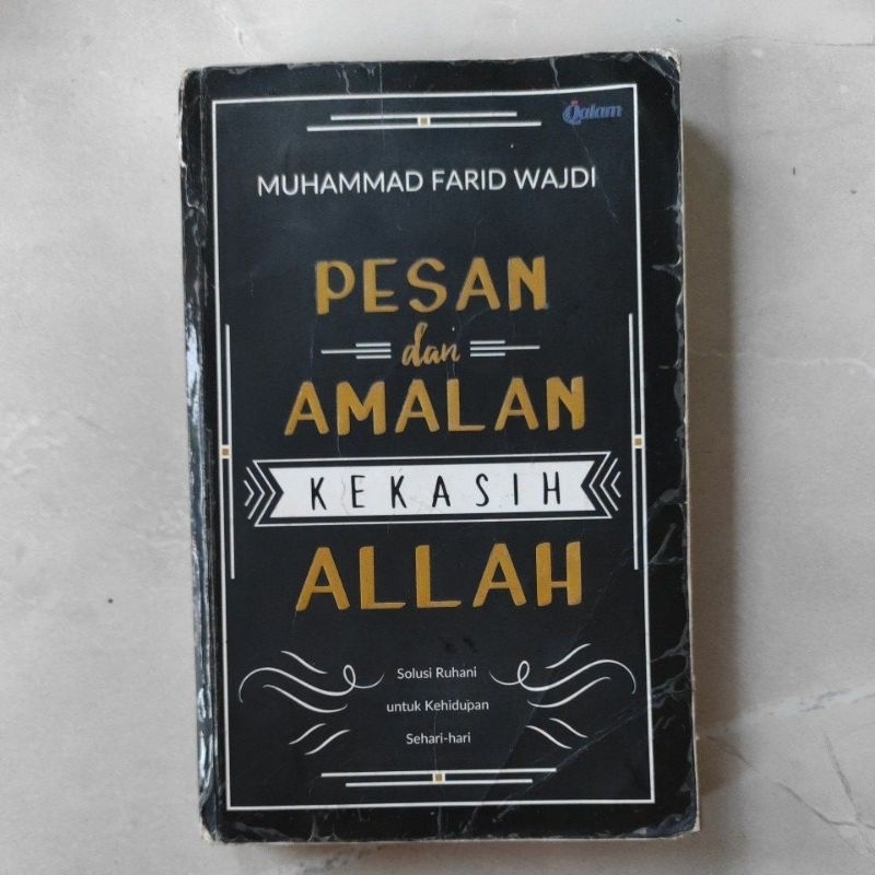 Buku Pesan dan Amalan Kekasih Allah - Muhammad Farid Wajdi - Ori