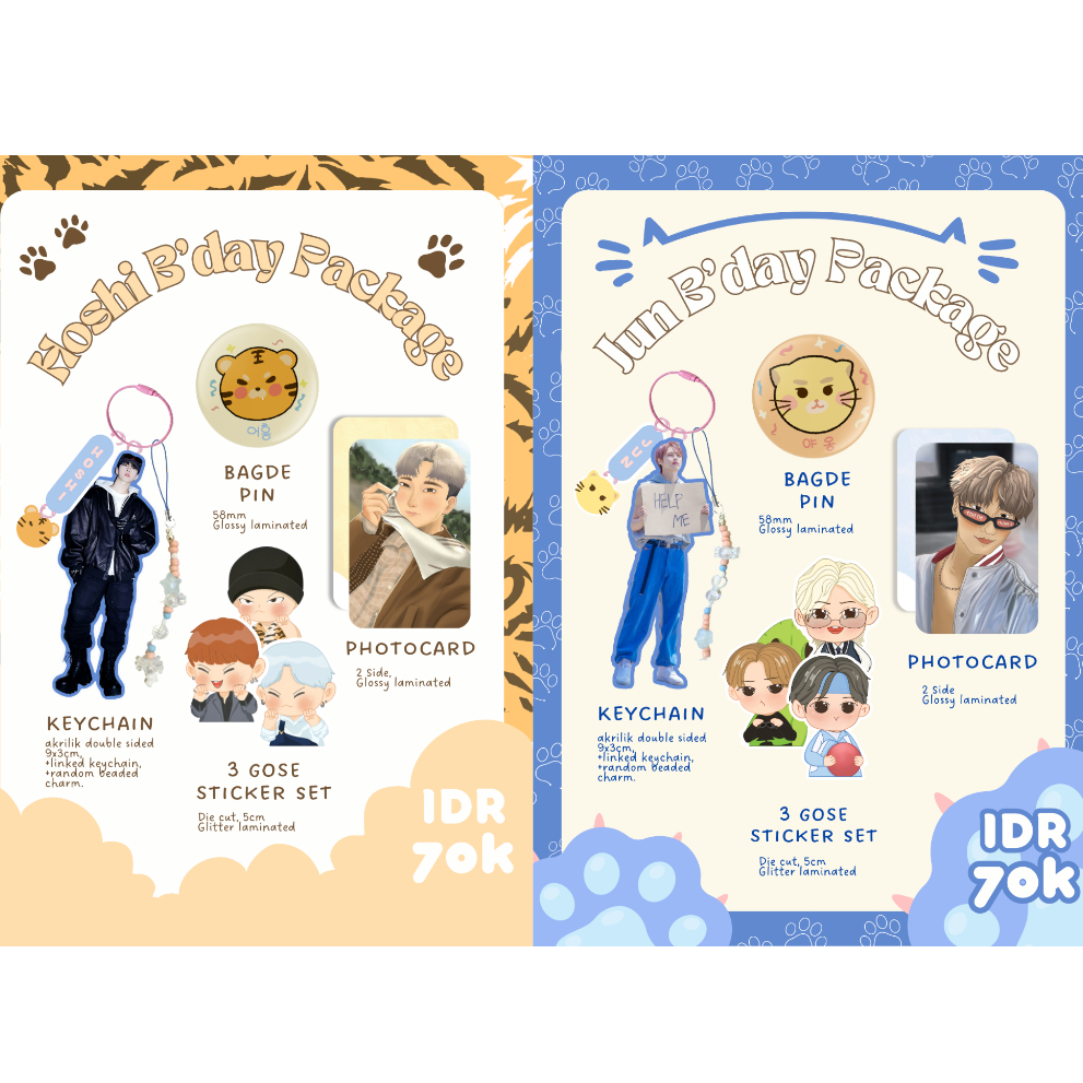 Hoshi & Jun Birthday Package By Boodu