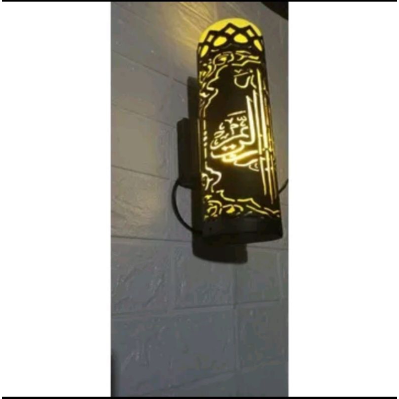 lampu hias dinding teras minimalis