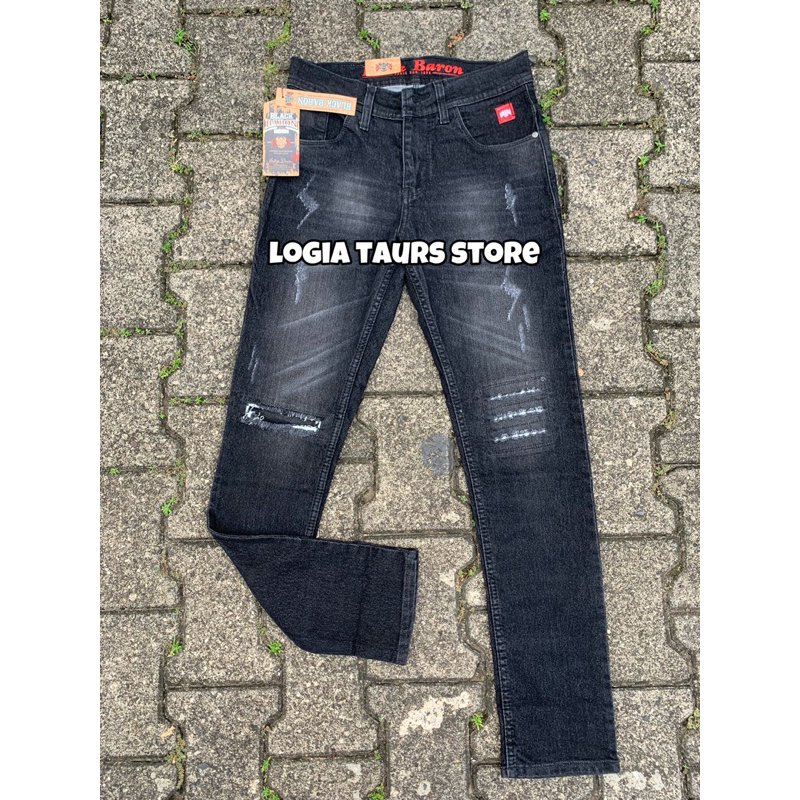 CELANA JEANS PRIA SOBEK BRAND LOKAL ORIGINAL SLIMFIT