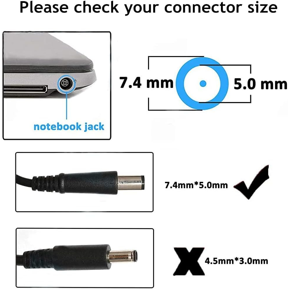 Charger Laptop Dell Inspiron 14R 5425 5435 5442 5443 5445 5447 5448 5457 Adaptor Dell 19.5V 3.34A 65W