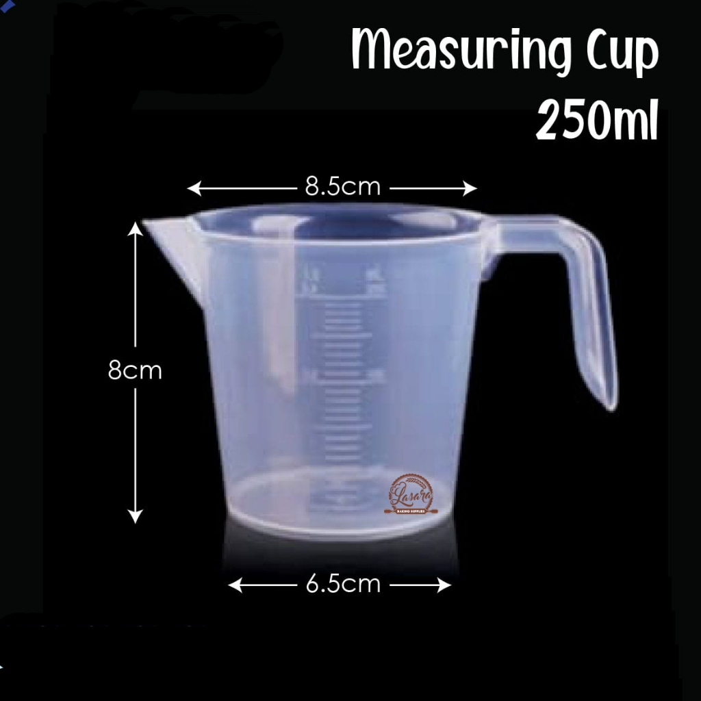 52379 Measuring Cup / Gelas ukur plastik 250 ml
