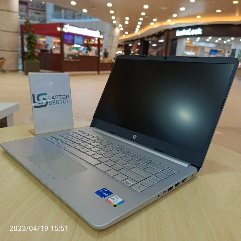 LAPTOP DESIGN HP 14S INTEL CORE I5 1135G7 16GB 512GB SSD IRIS XE HD WINDOWS 11 HOME ORIGINAL