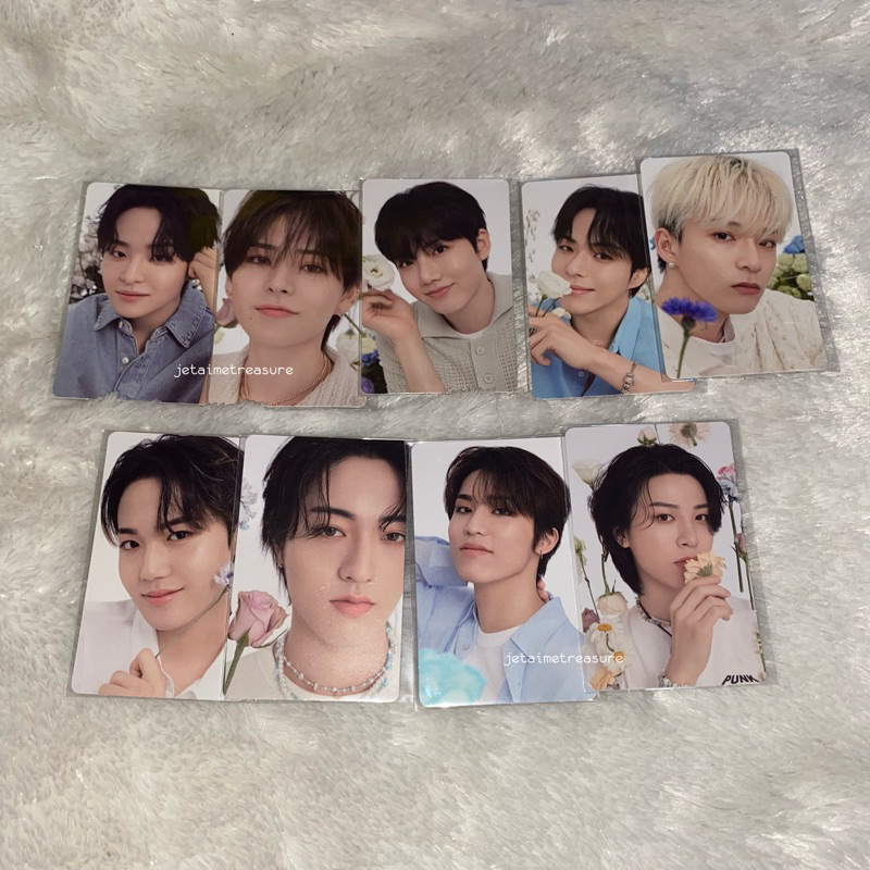 TREASURE ONGREDIENTS BLOOMING photocard pc