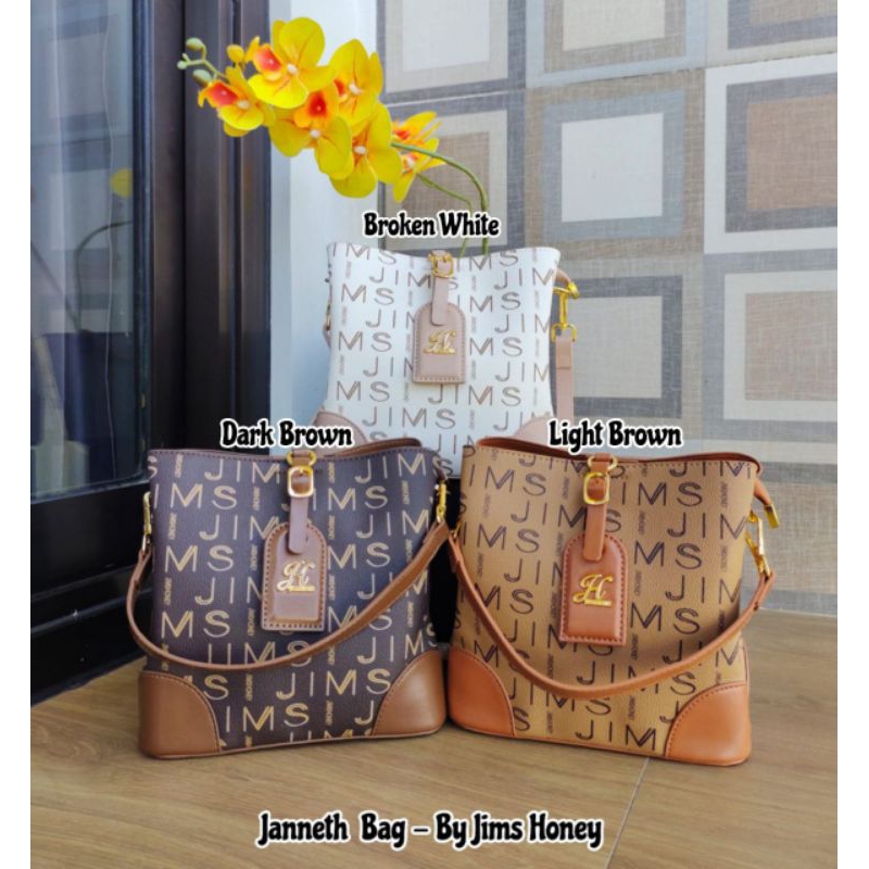 JANNETH BAG JIMSHONEY tas tenteng muat banyak model elegan