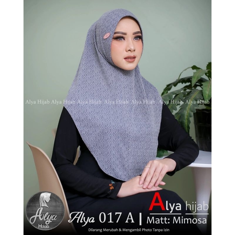 (((ORI ALYA HIJAB))) Bergo Khimar Alya 017 A