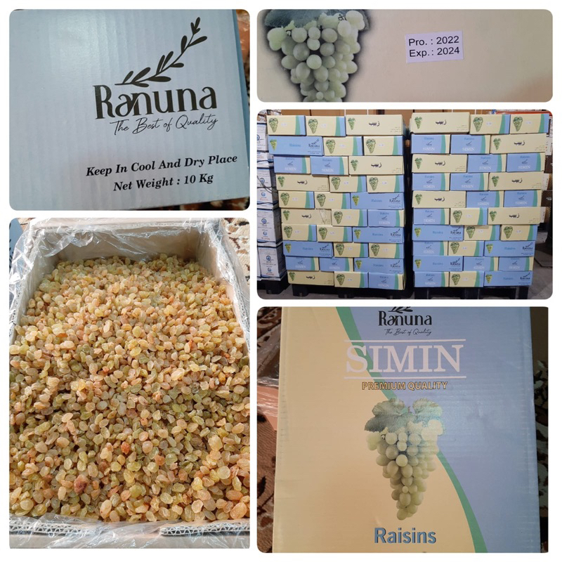 KISMIS SIMIN MANIS MUTIARA 10KG BEST QUALITY