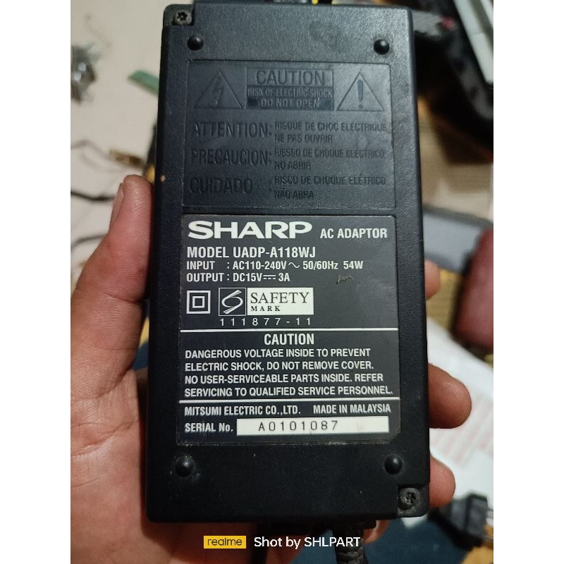 ORIGINAL adaptor adapter cas an tv sharp led LC22DC30M LC24DC30M LC24DC50M