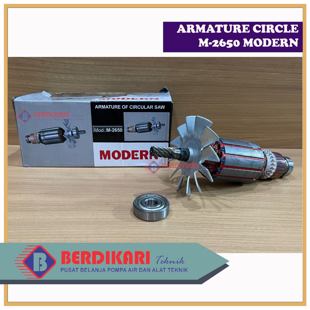 Armature angker modern m2650 m 2650 mesin circular saw m-2650 serkel