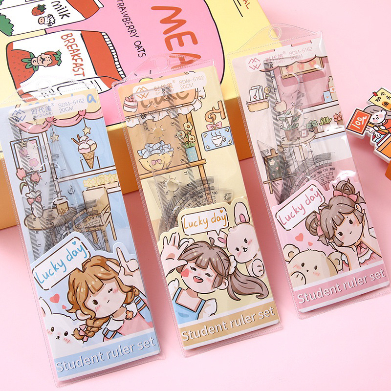 

PENGGARIS SET DOMPET ISI 4 PC KARAKTER MOMO SANRIO | ALAT TULIS LUCU