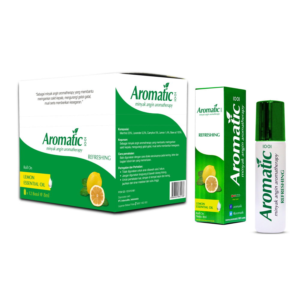 Minyak Angin Aromatic 1001 HARGA 12 BOTOL