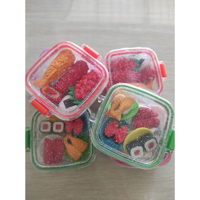 

STIP HAPUSAN dalam KOTAK MINI LUCU ERASER penghapus