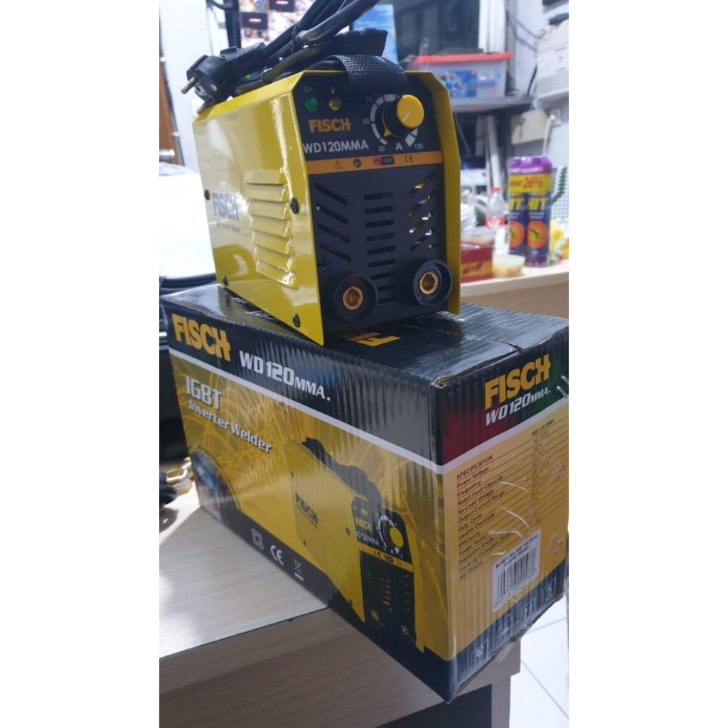 FISCH WD 120 MMA MESIN LAS