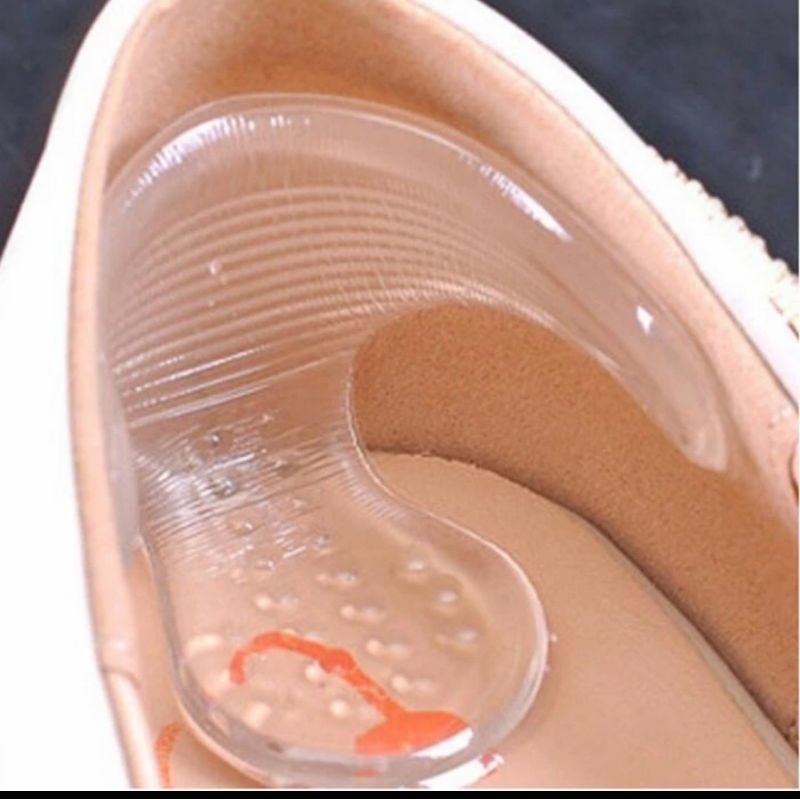 2pcs silikon gel pelindung tumit kaki shoe cushion nyaman