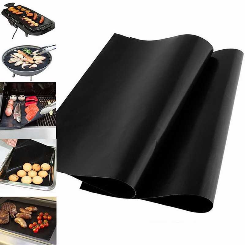 Gaolou Alas Panggang BBQ Grill Mat Non Stick Oven Oil Proof 2 PCS