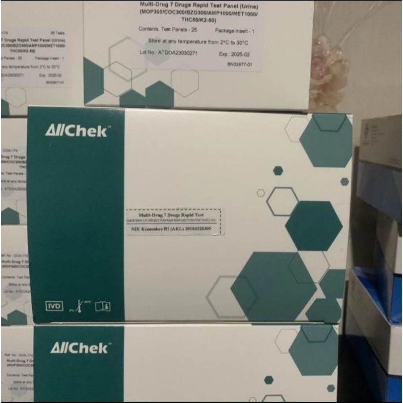 alat tes urine/narkoba-7 parameter merk alchek murah akurat K2