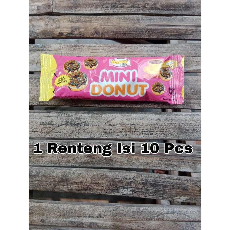 

Snack Mini Donut 1 Renteng Isi 10 Pcs