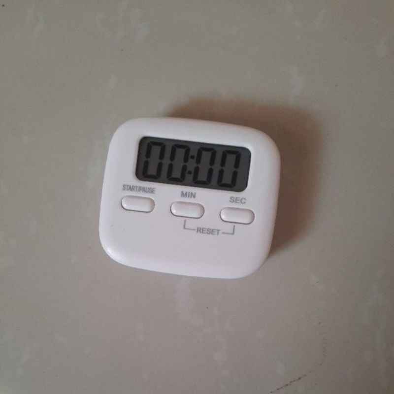 [PRELOVED] HAYYLIFE Digital Kitchen Timer - Stopwatch Dapur LED Layar Besar