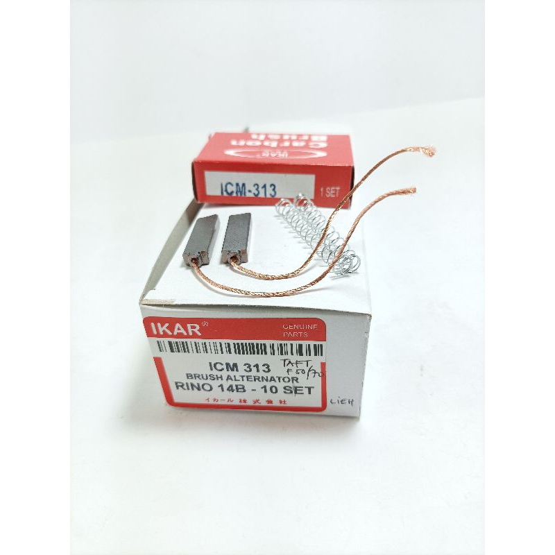 Alternator Brush Daihatsu Taft F50 F70 Merk Carbon Brush Dinamo Pengisian Taft F-50 F-70 IKAR ICM-31